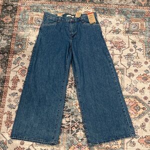 Levi's Wide Leg Blue Jeans